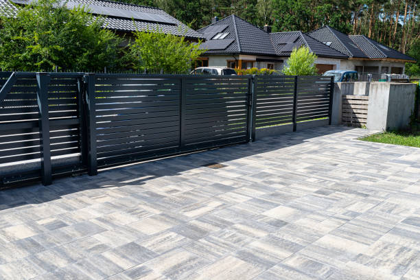 Residential Paver Driveway in Zilwaukee, MI